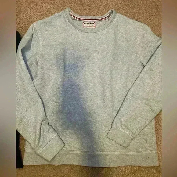 Lands End Serious Sweats Sweatshirts Men’s Size Large (Lot of 2) - Picture 4 of 6